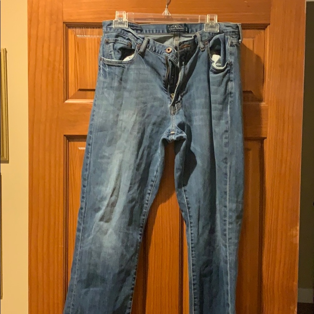 Men Lucky Brand jeans 181 Relaxed straight 33 x 34 - Picture 2 of 2